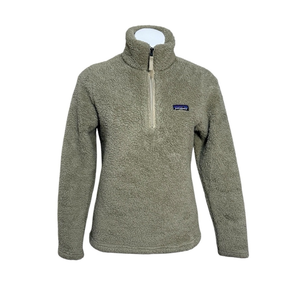 Patagonia Los Gatos 1/4 zip teddy bear fleece top jacket Gorpcore  size small